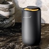 image:imageThe AirScent Mini Waterless Diffuser for for Homes Offices Spas and Hotels  Titanium Black Finish  Fragrance Oil Aromatherapy Diffuser for Aesthetic Scenting 15 mL Capacity  Night Light FeatureTitanium Black