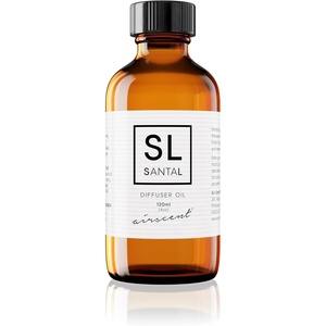 image:imageSantal Diffuser Oil  AirScent Aroma and Santal Essential Oil Blend  120 mL 4 fl oz Fragrance Oil Dropper Bottle for Aromatherapy Diffusers and Humidifiers  Sandalwood Essential Oil Blend