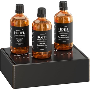 image:imageAirScent Pumpkin Spice 120 mL Gift Set  Holiday Diffuser Oil 3 Pack  Pumpkin Spice Fragrance Oil for Ultrasonic and Waterless Diffusers and Crafting  Fall Scents
